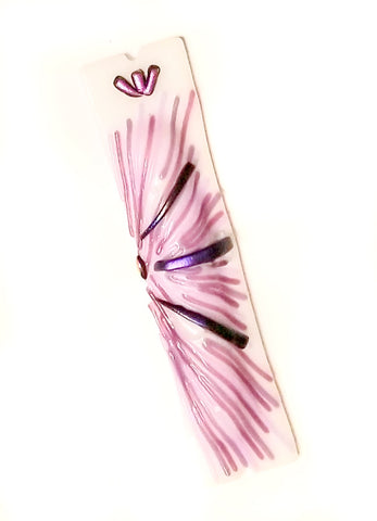 Cha-Cha Purple Mezuzah