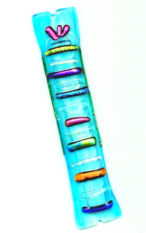 Turquoise Mezuzah
