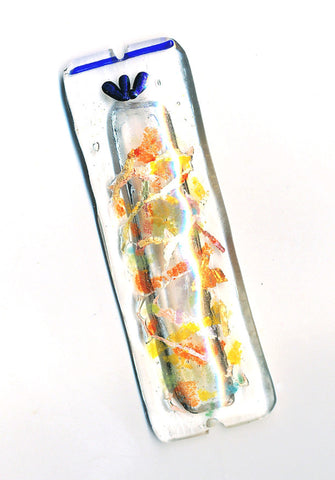 Pastel Splash Mezuzah