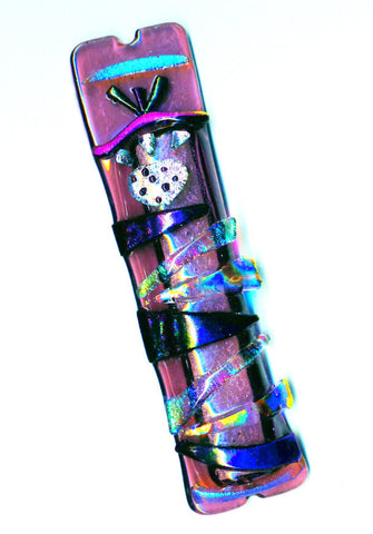 Plum Mezuzah