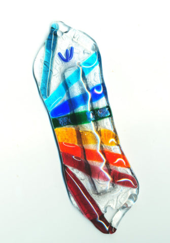 Rainbow Mezuzah