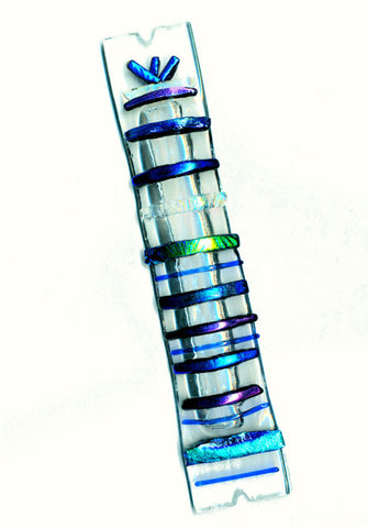 Thin Blue Line Mezuzah