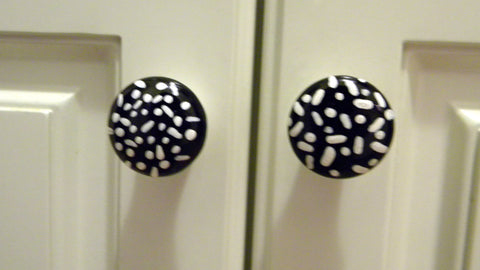 white sprinkles cabinet knobs